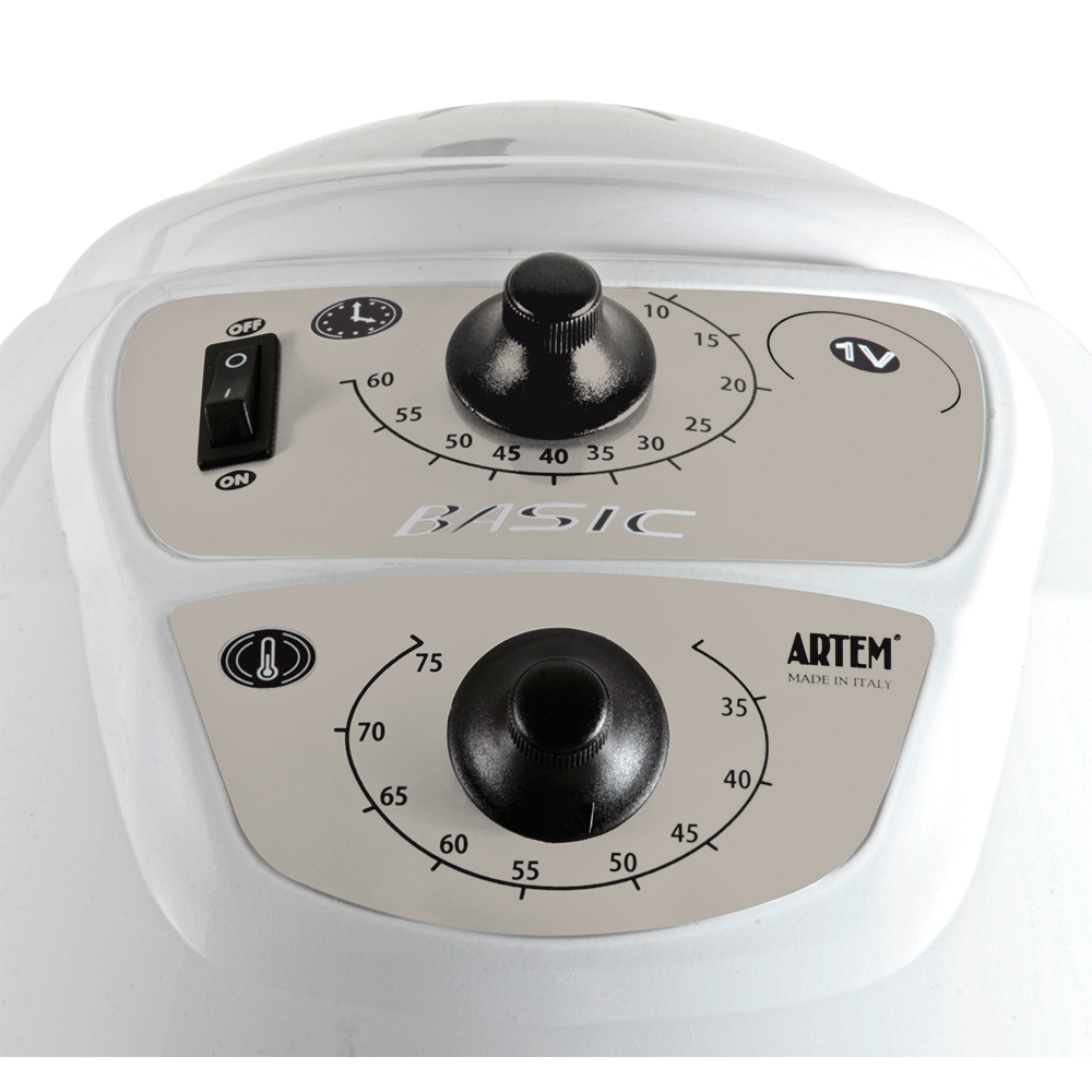 SECADOR CASCO BASIC 4V NEGRO CON PIE ARTEM