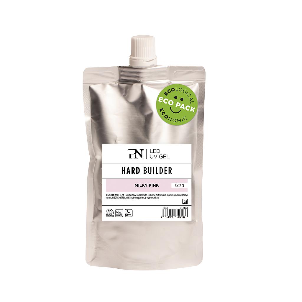 PN Gel Constructor Duro Milky Pink LED/UV relleno 120 grs NEW