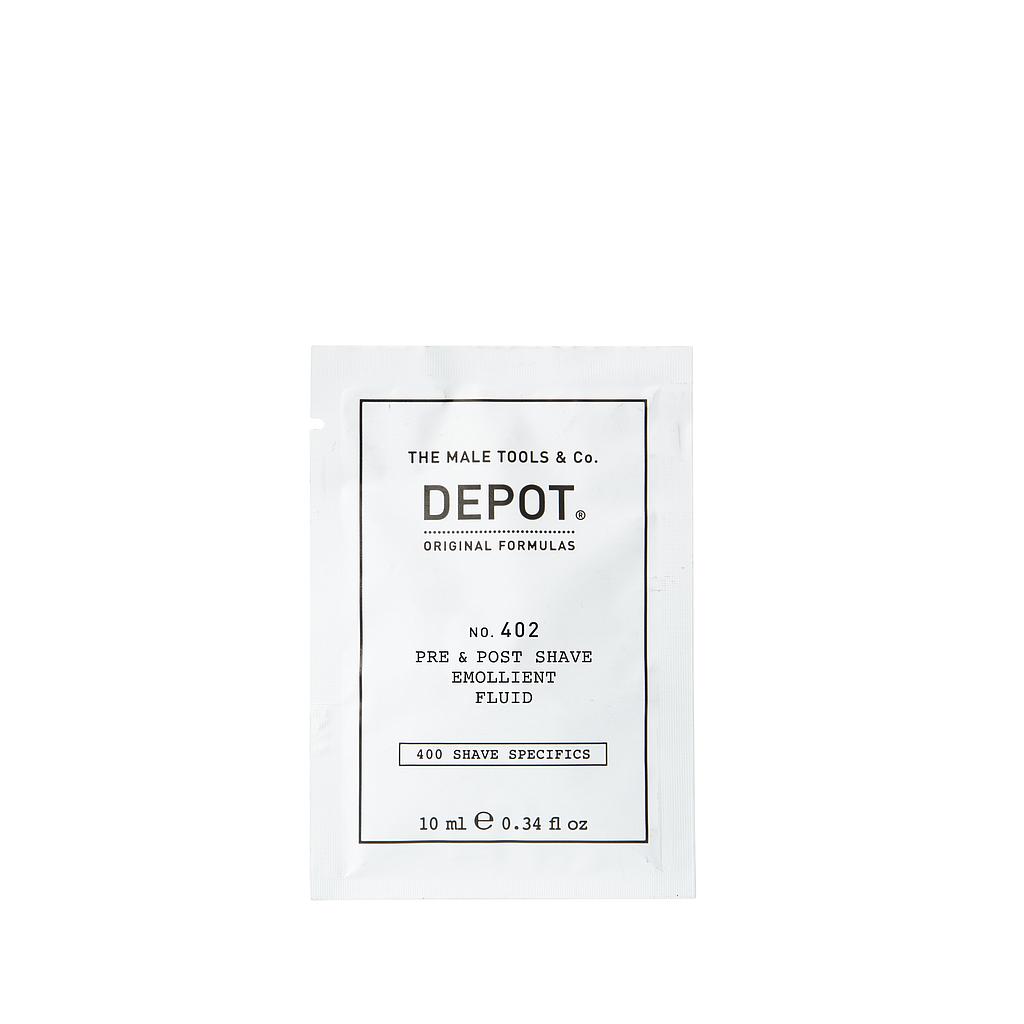 No.402 PRE&amp;POST SHAVE EMOLLIENT FLUID .10ML hasta fin de existencias