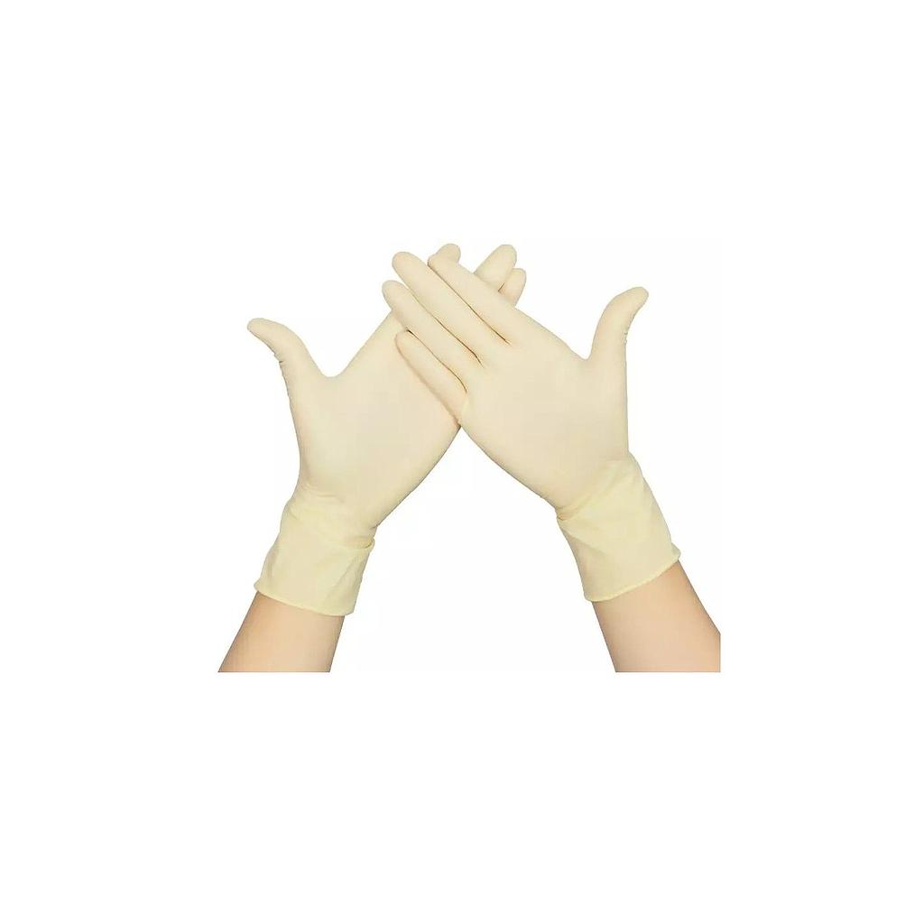 GUANTE LATEX SIN POLVO GRANDE 100 uds hasta fin de existencias