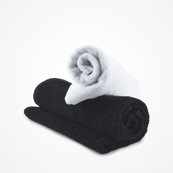 TOALLA ALGODON RECICLADO BLANCA 50x90cm cx80