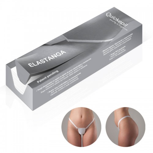TANGA MUJER ELASTANGA BLANCO 100uds hasta fin de existencias