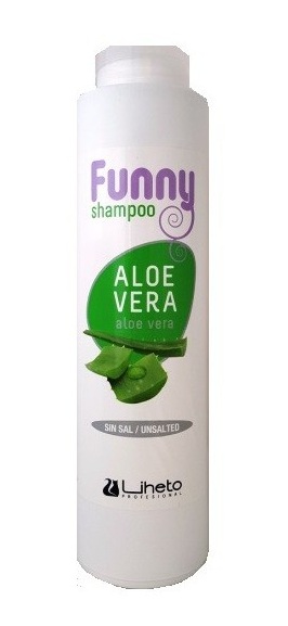 FUNNY CHAMPU 500ml ALOE VERA LIHETO cx12