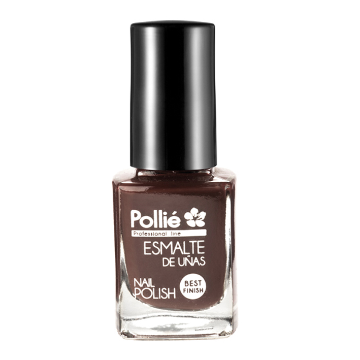 ESMALTE UÑAS chocolate 12ml POLLIE cx3