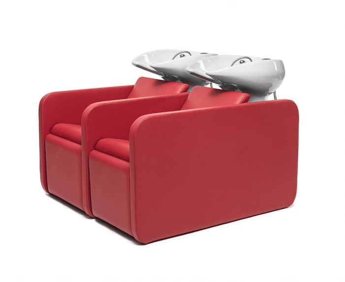 LAVACABEZAS MANHATTAN II 2 puestos con elevación eléctrica pies