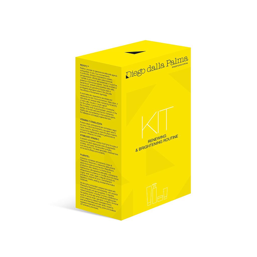 DDP KIT RESURFACE 2025 - Tratamiento renovador &amp; iluminador (gel exfoliante 150ml + tonico exfoliante 200ml + mascarilla 50ml + crema SPF50 50ml)