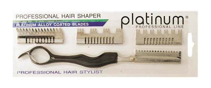 NAVAJA PLATINUM-CON 4 PEINES Hasta fin de existencias
