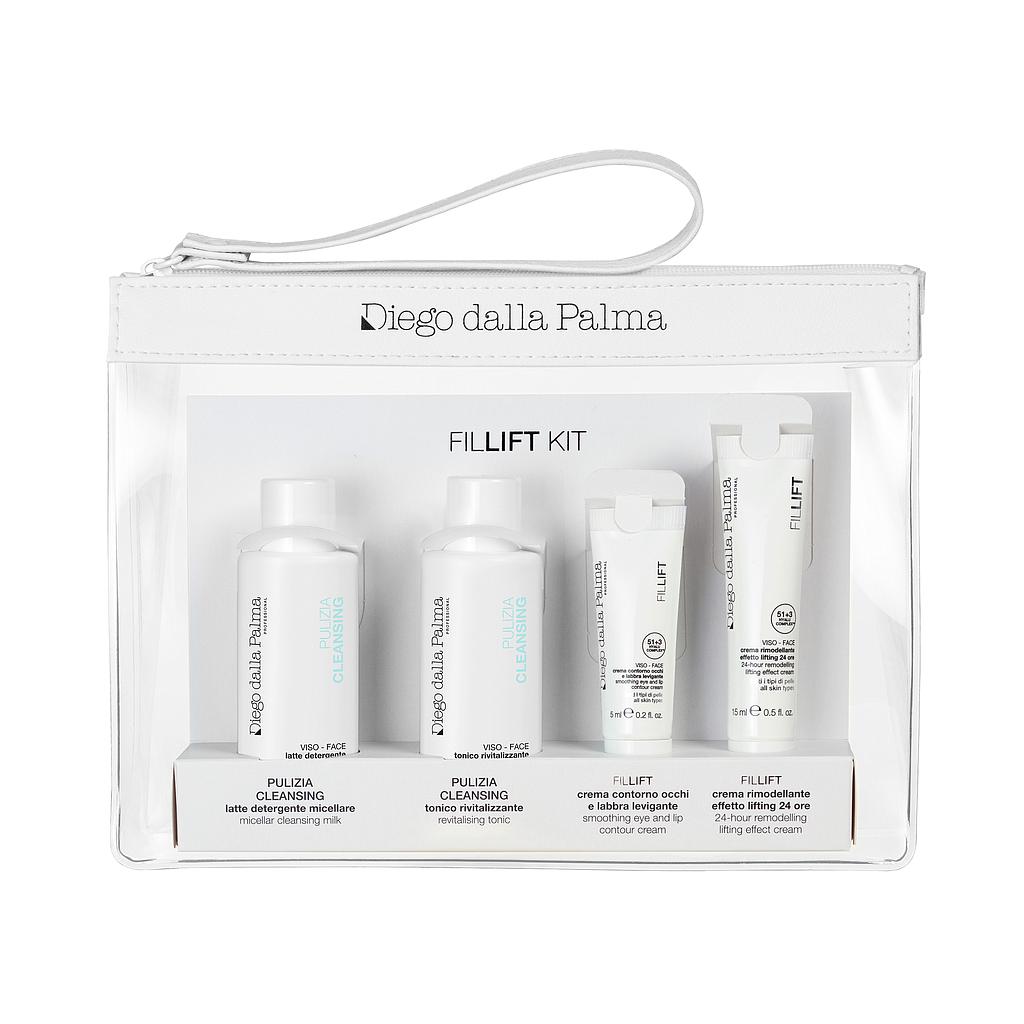 DDP FILLIFT TRAVEL KIT  tamaño viaje (leche micelar + tonico + contorno + crema)