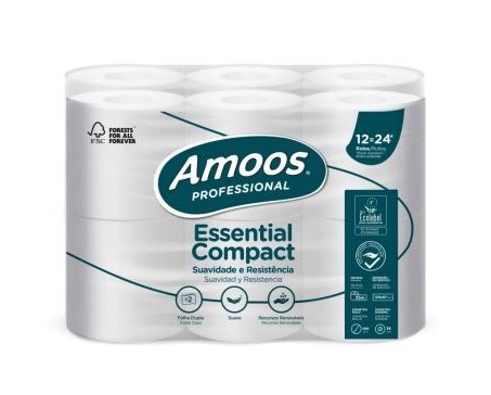 PAPEL WC 2 CAPAS  35 MTS PAQUETE 12 ROLLO domestico cx8