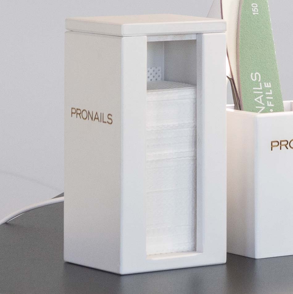 PN Caja madera blanca porta toallitas