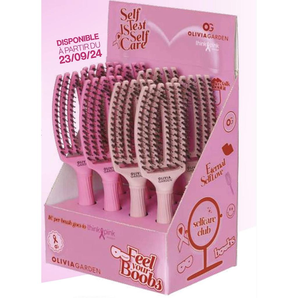 Expositor 8uds Olivia Garden FINGERBRUSH Think pink 2025
