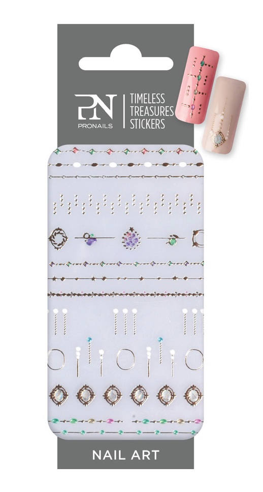 PN Pegatinas de uñas Timeless Treasures