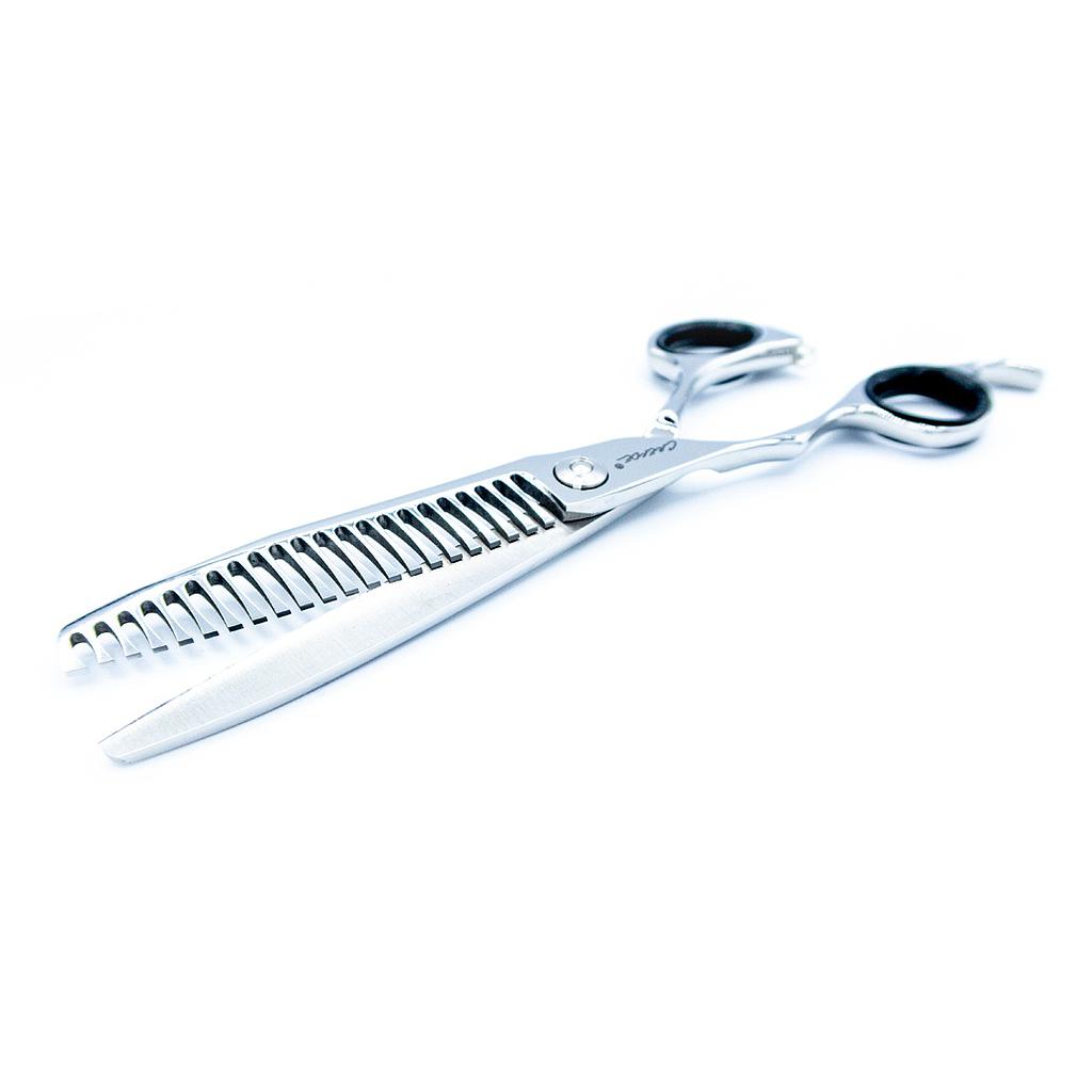 TIJERA ESCULPIR 6” FILO JAPONES ACERO 440C 22 DIENTES MAY ZURDOS CRENDE consultar disponibilidad