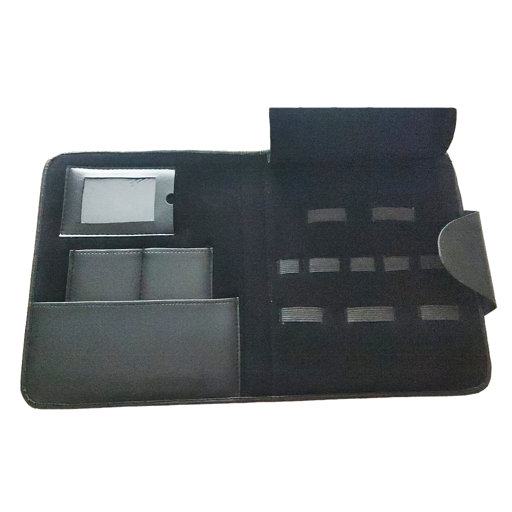 ESTUCHE PARA 5 TIJERAS CRENDE negro