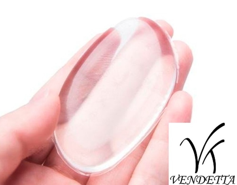 VDT ESPONJA SILICONA TRANSPARENTE VENDETTA